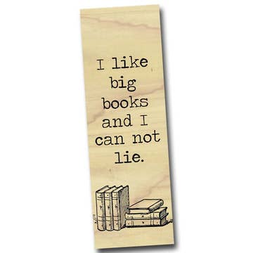 I Like Big Books Bookmark
